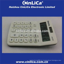 Calculadora de LCD grande display branco com função de imposto